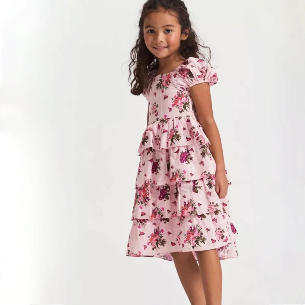 LoveShackFancy Girls Pascalino Heirloom Bouquet Dress Size 12 Years
